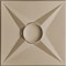 Ceilume Circle Star 2ft x 2ft Latte Ceiling Tile V1-CIRSTR-22LAO - alternate 1